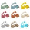 bpa free soft silicon toddler tableware food grade infant silicone baby feeding set for kids - Image 6